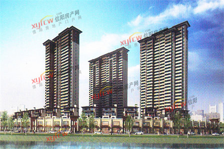 城建金河湾3室2厅2卫166平前排沿河观景房